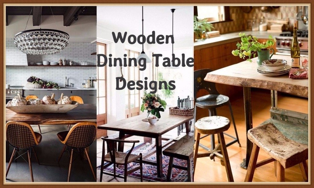 Wood Dining Table Design Images