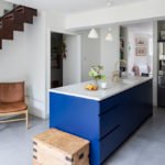 Bespoke Kitchen Blue Cabinets