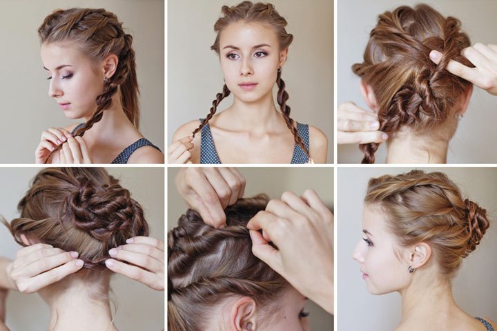 Cute Braided Twist Step By Step