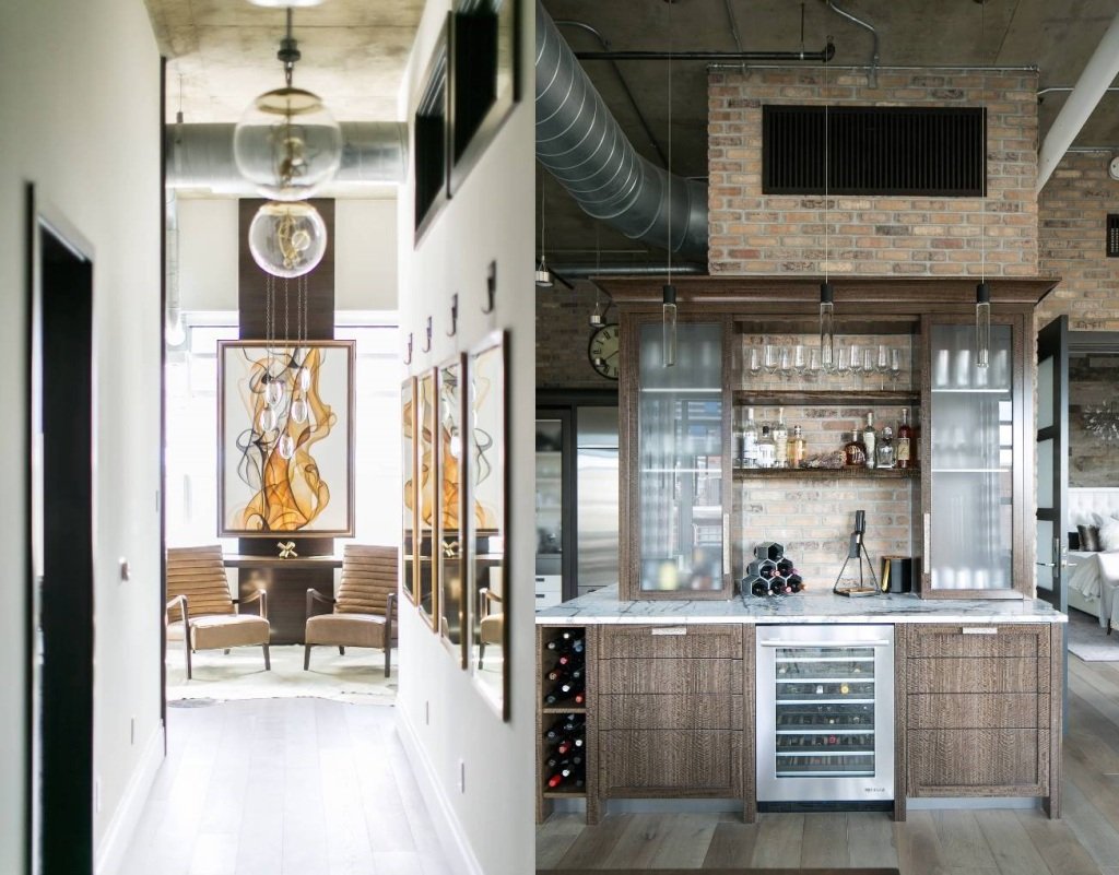 Industrial Style Penthouse Design