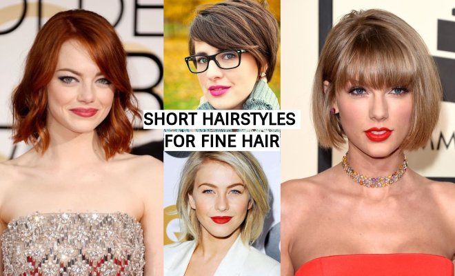 Short Hairstyles For Fine Hair