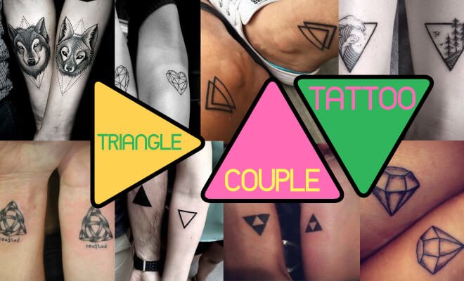 Triangle Couple Tattoo Designs