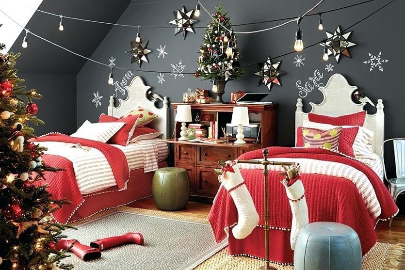 Kids Bedroom Christmas Decoration