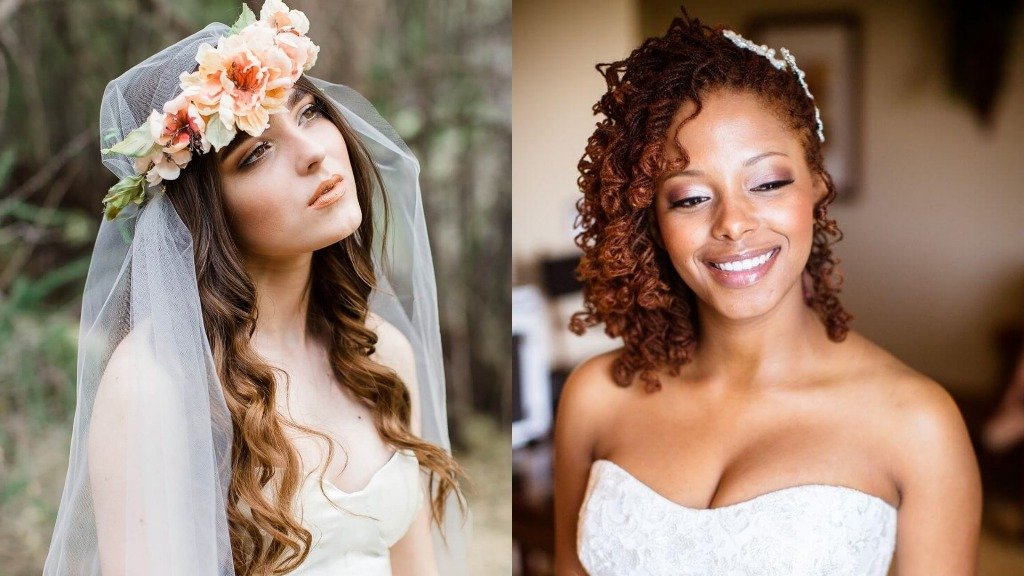 Curly Hairstyles for Wedding