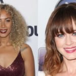 Curly Hairstyles with Bangs