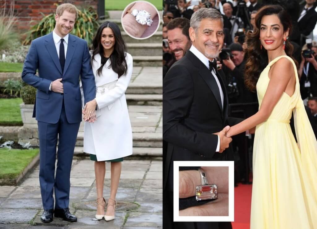 Celebrity Engagement Diamond Rings