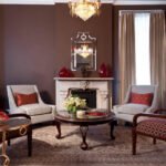 Rich Rust Walls Modern Decor