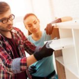 A,Man,And,A,Girl,Add,Up,A,Bookshelf,For